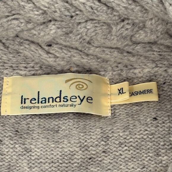 Irelandseye Knit Women Wool Cashmere Boho Gramacore Oversize Cardigan Sweater XL - Picture 4 of 9